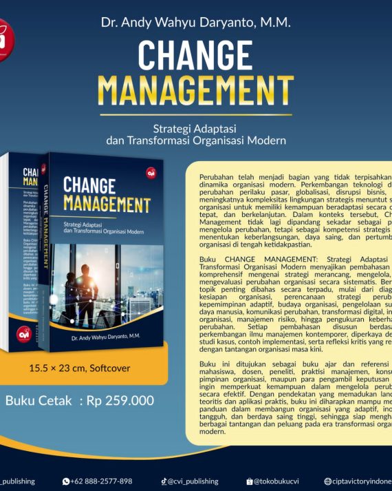CHANGE MANAGEMENT Strategi Adaptasi dan Transformasi Organisasi Modern