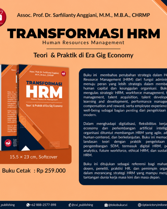 TRANSFORMASI HRM: Human Resources Management Teori & Praktik di Era Gig Economy