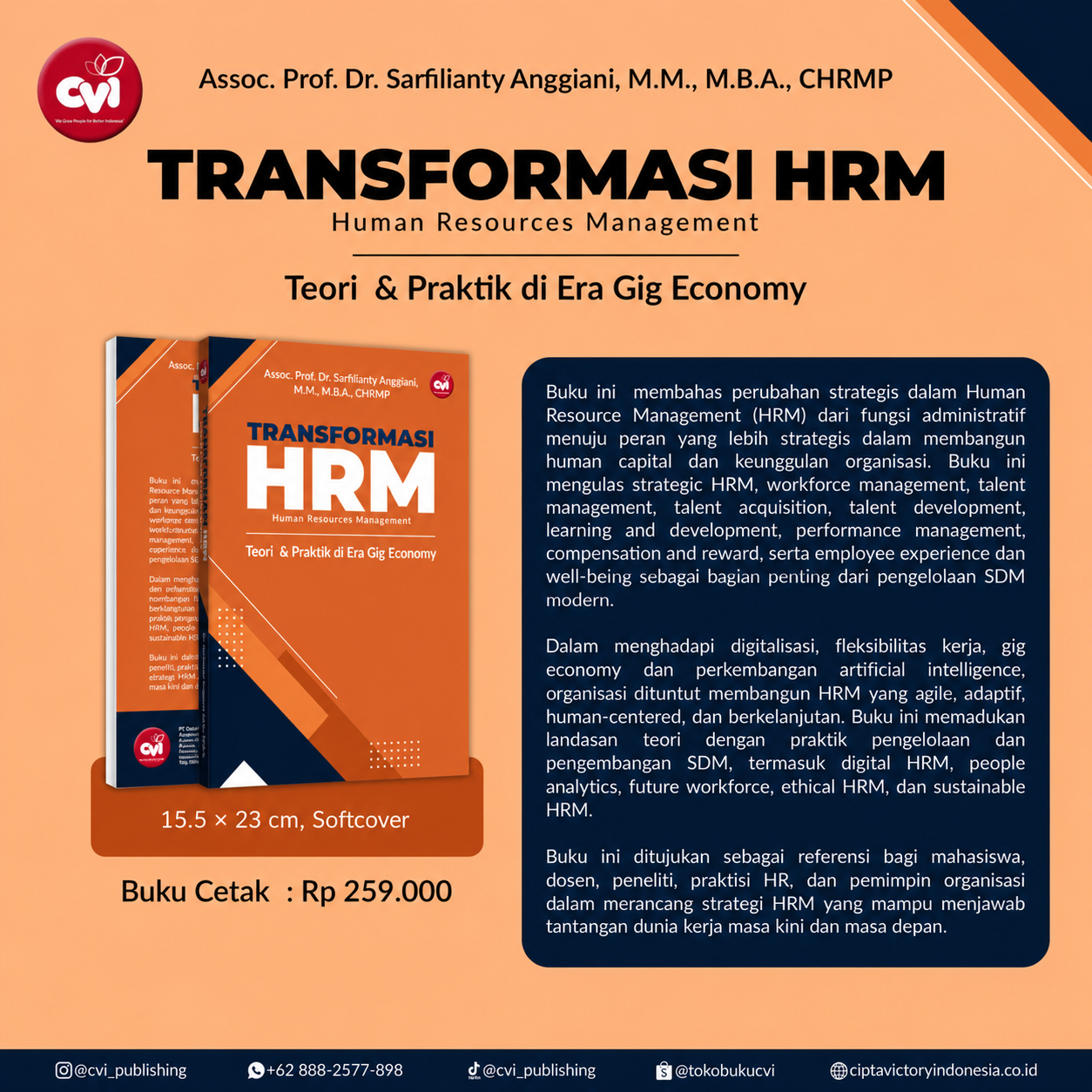TRANSFORMASI HRM: Human Resources Management Teori & Praktik di Era Gig Economy